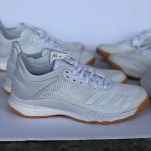 Adidas Womens Volleyball Shoes White Crazy Flight